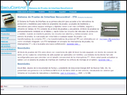 Image of the SecuControl Web Site, Spanish Version